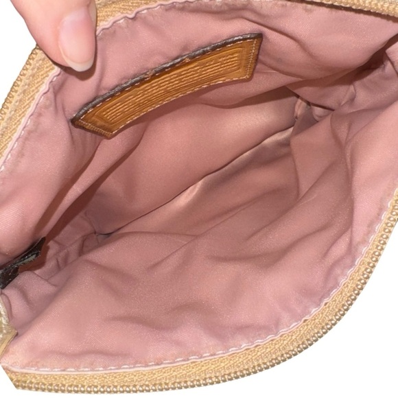 Coach “Julia” Crossbody Silver Metallic Monogram Purse Refurbished 8.5x7.5 - Picture 10 of 10